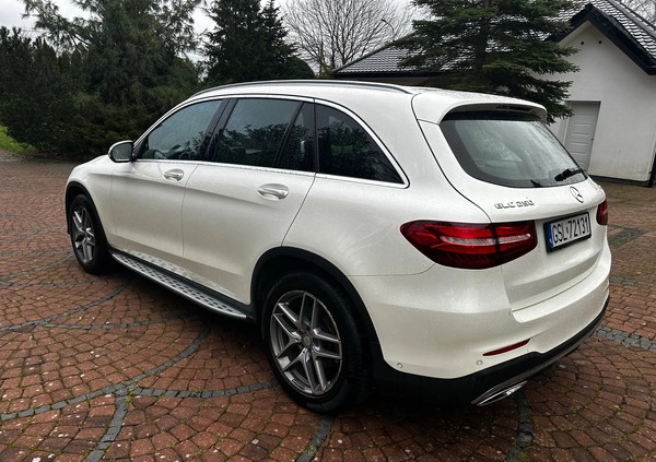 Mercedes-Benz GLC cena 116500 przebieg: 105757, rok produkcji 2016 z Słupsk małe 92